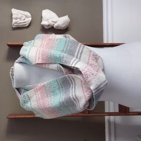 Urban Renewal Accessories - Urban Renewal southwestern pastel infinity scarf